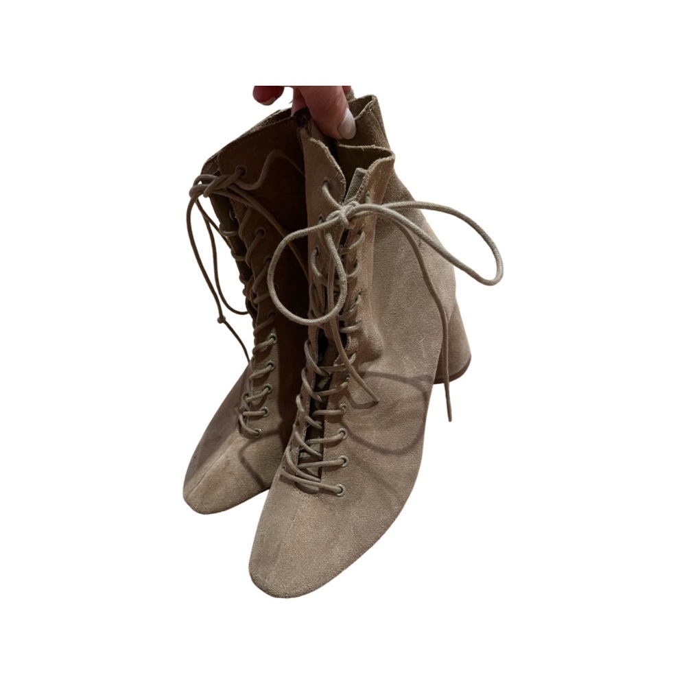 Zara beige boots
